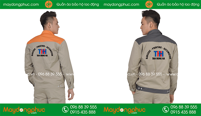 May đồng phục bảo hộ Công ty Tân Hưng Hà | May dong phuc bao ho