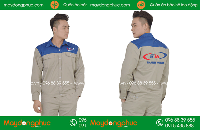 May đồng phục bảo hộ Công ty Thành Minh | May dong phuc bao ho