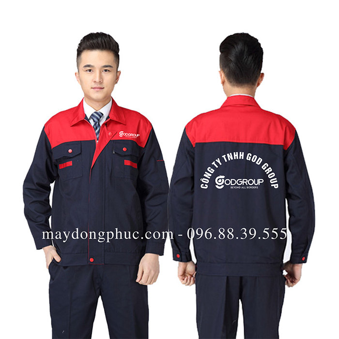 May đồng phục bảo hộ Công ty TNHH God Group | May dong phuc bao ho