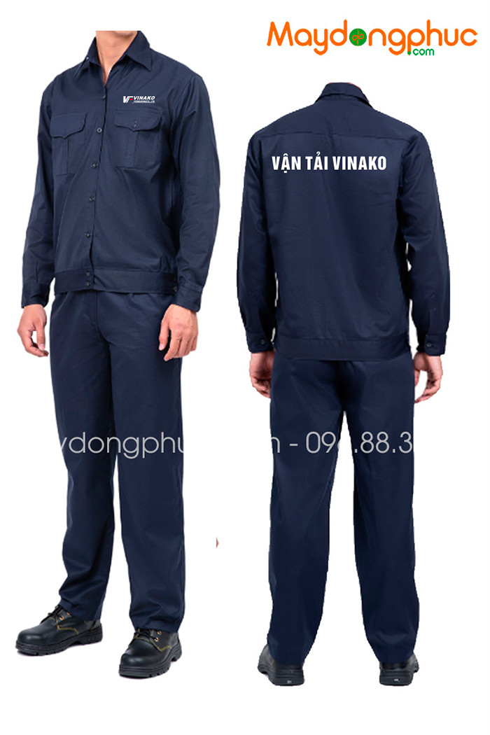 May đồng phục bảo hộ Công ty Vinako | May dong phuc bao ho