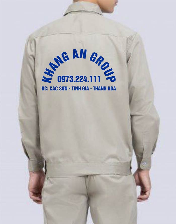 May đồng phục bảo hộ Khang An Group | May dong phuc bao ho