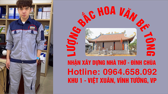 May đồng phục bảo hộ Lượng Bắc Hoa Văn bê tông | May dong phuc bao ho