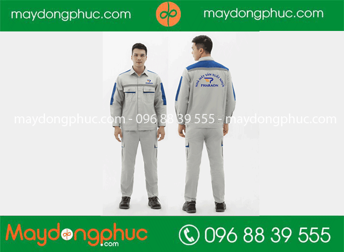 May đồng phục bảo hộ Nhà máy sản xuất nhựa Pharaon | May dong phuc bao ho