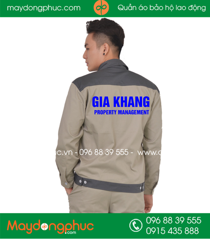 May áo bảo hộ Công ty Gia Khang | May ao dong phuc bao ho