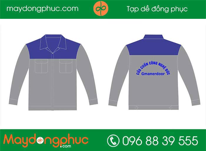 May áo bảo hộ Công ty cửa cuốn công nghệ Đức Germandoor | May dong phuc bao ho
