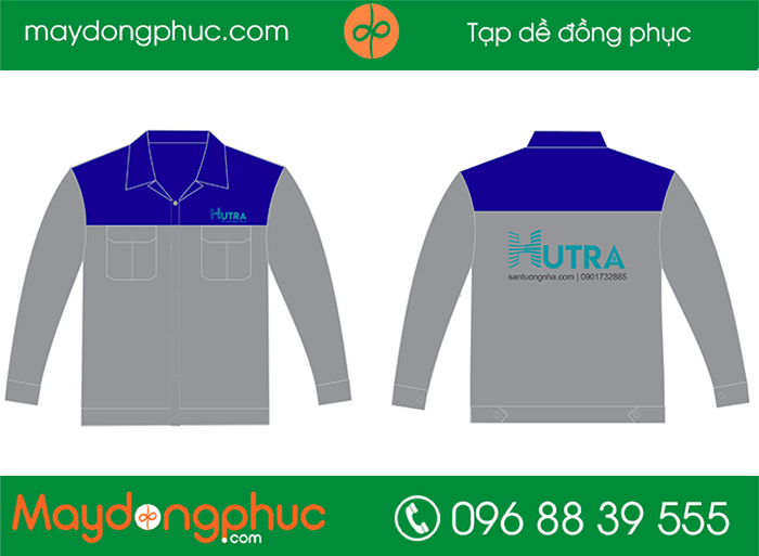 May áo bảo hộ Công ty Hutra  | May ao bao ho dong phuc