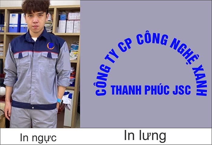 May áo bảo hộ Công ty CP Công nghệ Xanh Thanh Phúc | May dong phuc bao ho