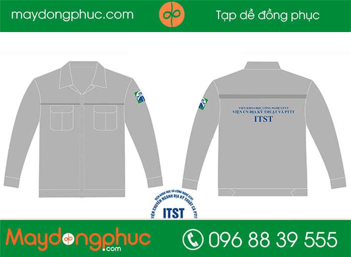 May áo bảo hộ Viện khoa học Công nghệ GTVT ITST | May dong phuc bao ho