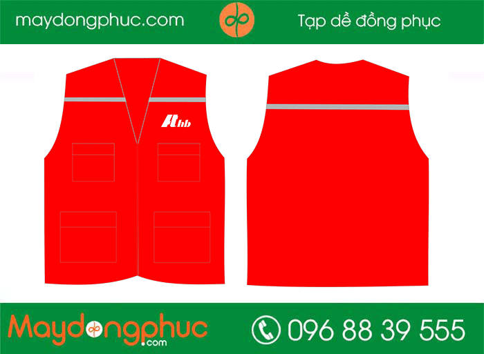 May áo gile đồng phục Công ty An Thành | May ao gile dong phuc