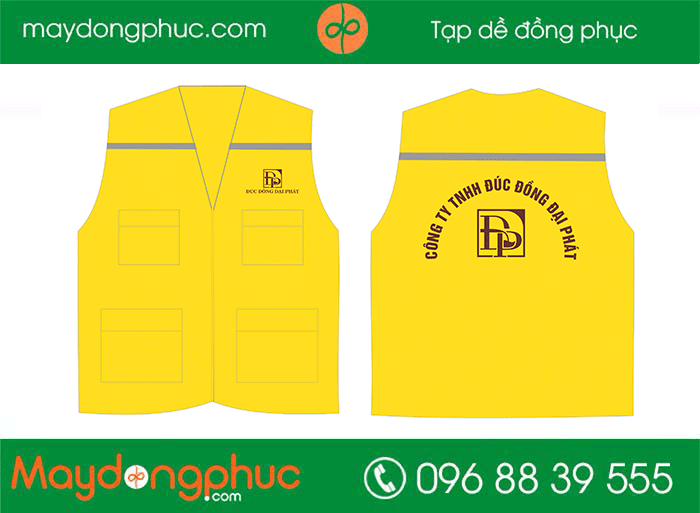May áo gile đồng phục Công ty TNHH Đúc Đồng Đại Phát | May ao gile dong phuc