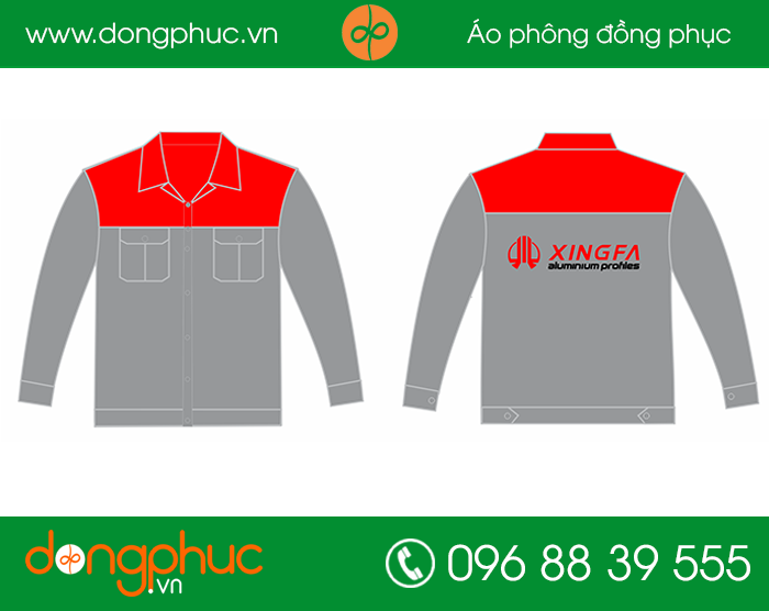 May đồng phục bảo hộ Công ty Xingfa | May dong phuc bao ho