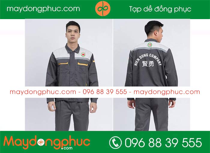 May đồng phục bảo hộ Công ty Hiền Dung | May dong phuc bao ho