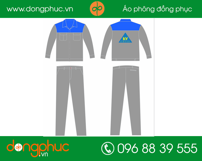 May đồng phục bảo hộ Công ty Kim Việt | May dong phuc bao ho
