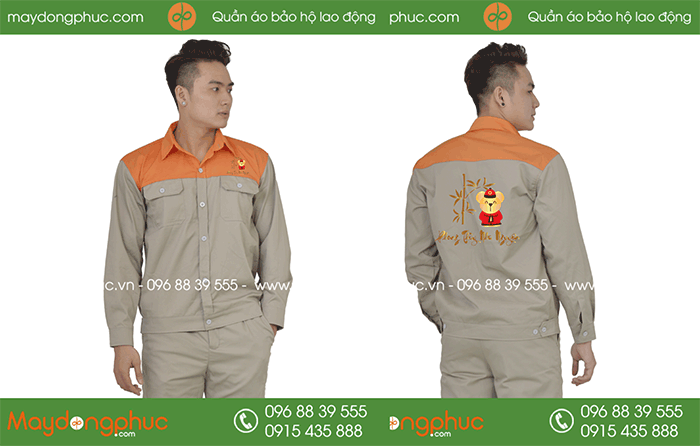 May đồng phục bảo hộ Công ty Phong thủy Như Nguyên | May dong phuc bao ho