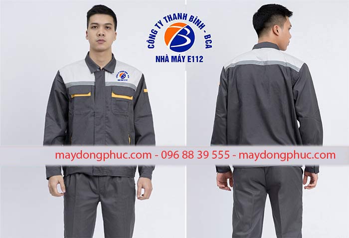 May đồng phục bảo hộ Công ty Thanh Bình BCA | May dong phuc bao ho