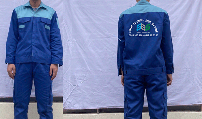 May đồng phục bảo hộ Công ty TNHH Side by Side | May dong phuc bao ho
