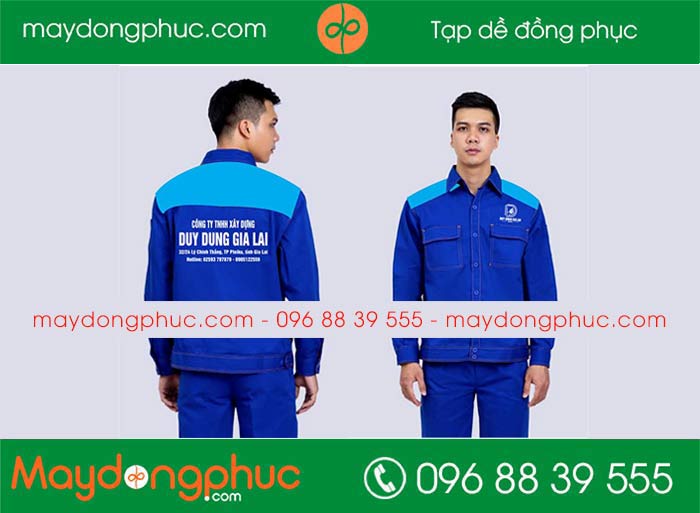 May đồng phục bảo hộ Công ty TNHH Xây dựng Duy Dung Gia Lai | May dong phuc bao ho