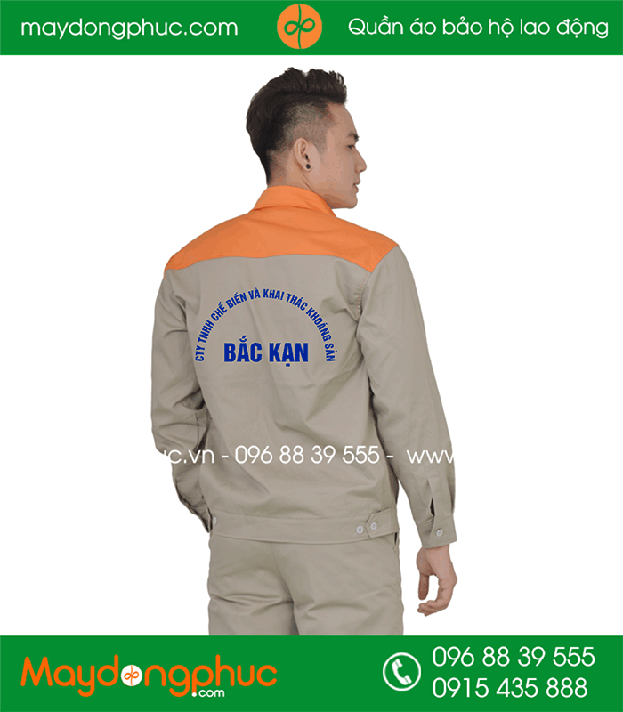 May đồng phục bảo hộ Cty TNHH chế biến và khai thác khoáng sản Bắc Kạn | May dong phuc bao ho