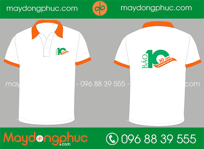 May áo phông Báo 10 30 năm Vẹn nguyên cảm xúc | May ao phong dong phuc