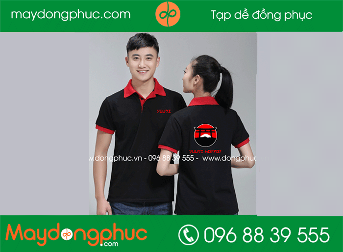 May áo phông cửa hàng Yuuki | May ao phong dong phuc