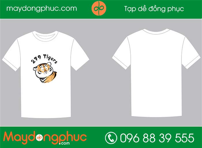 May áo phông quán 279 Tigers | May ao phong dong phuc