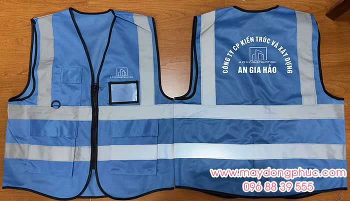 May Áo Gile Đồng Phục Công Ty Kiến Trúc Và Xây Dựng An Gia Hảo | May ao gile dong phuc