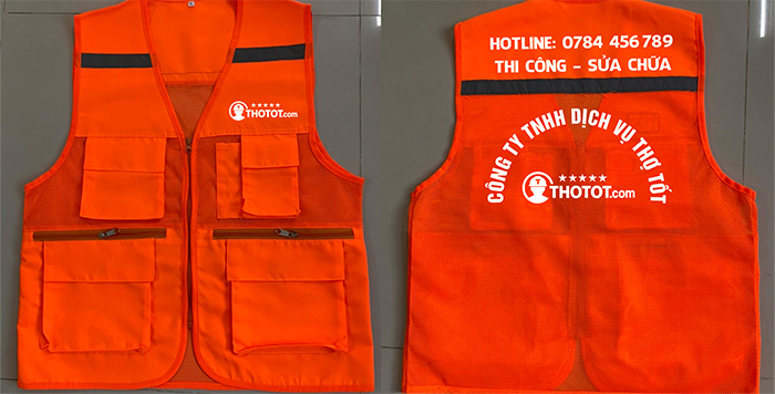 May áo gile Công ty TNHH Dịch vụ Thợ Tốt | May ao gile dong phuc