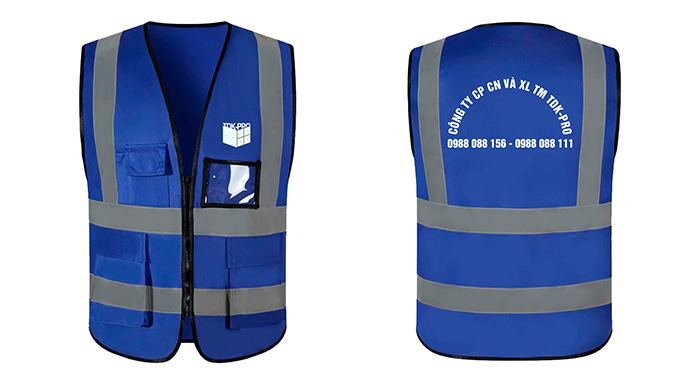 May áo gile Công ty CP CN và XL TM TDK-PRO | May ao gile dong phuc