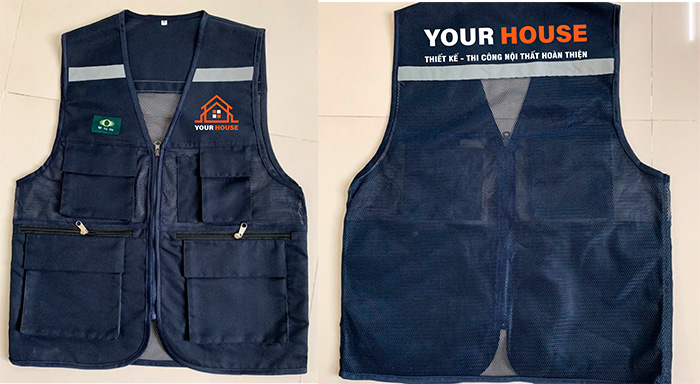 May áo gile Công ty Your House | May ao gile dong phuc