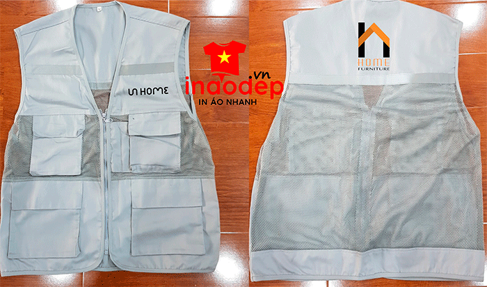 May áo gile Công ty Home Furniture | May ao gile dong phuc