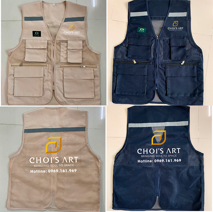May áo gile Công ty Choi’s Art | May ao gile dong phuc