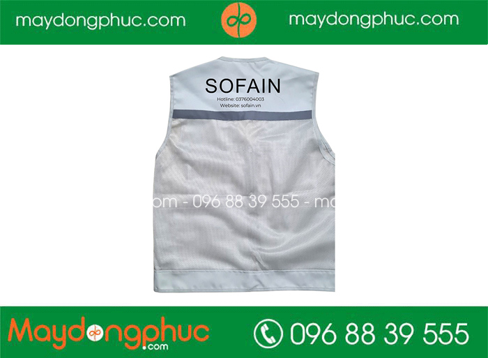 May áo gile Công ty SoFain | May ao gile dong phuc