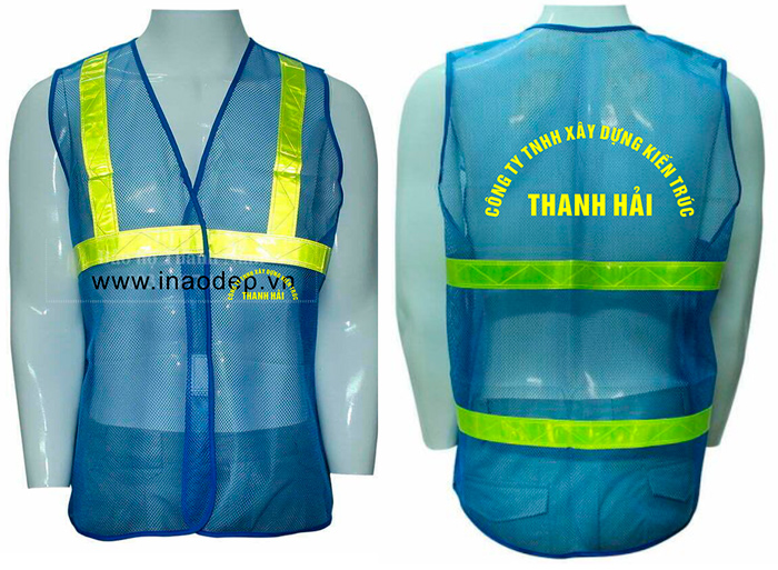 May áo gile Công ty TNHH Xây dựng kiến trúc Thanh Hải | May ao gile dong phuc