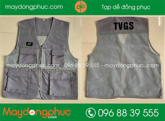 May áo gile Công ty TVGS | May ao gile dong phuc