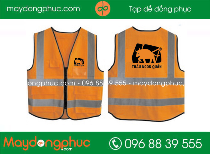 May áo gile Trâu Ngon Quán | May ao gile dong phuc