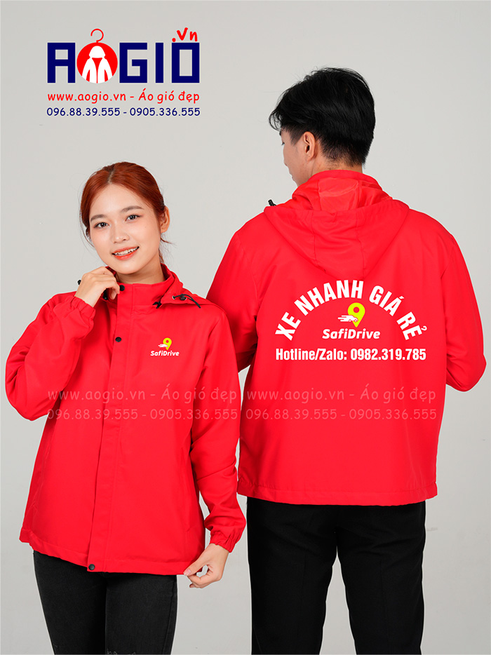 May áo gió đồng phục Xe nhanh giá rẻ | May ao khoac dong phuc