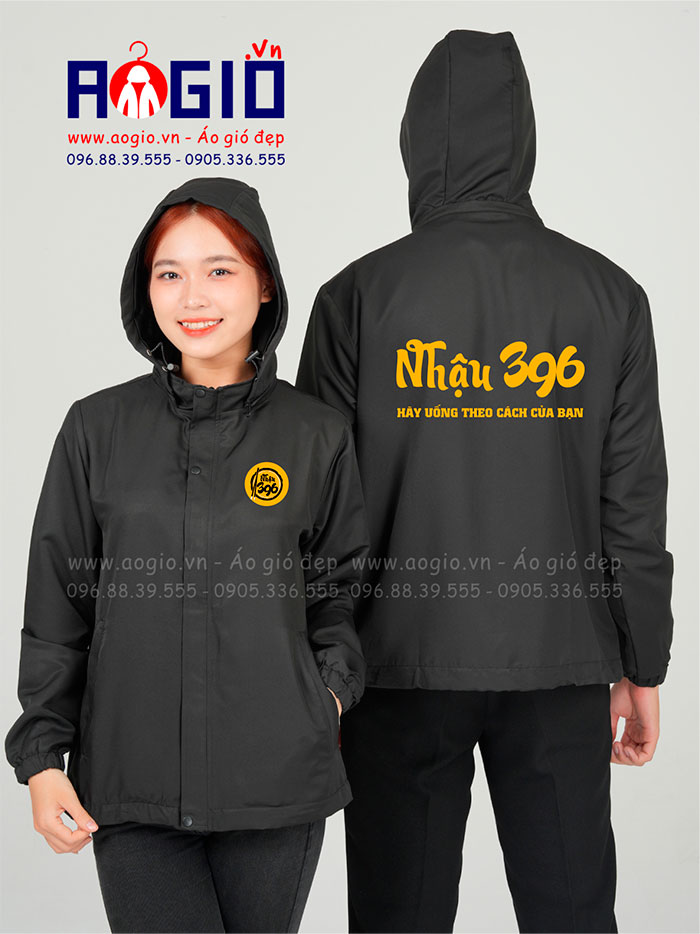 May áo gió Quán nhậu 396 | May ao khoac dong phuc