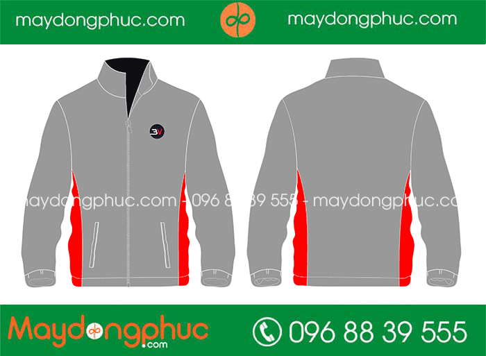 May áo khoác đồng phục Công ty 3V | May ao khoac dong phuc