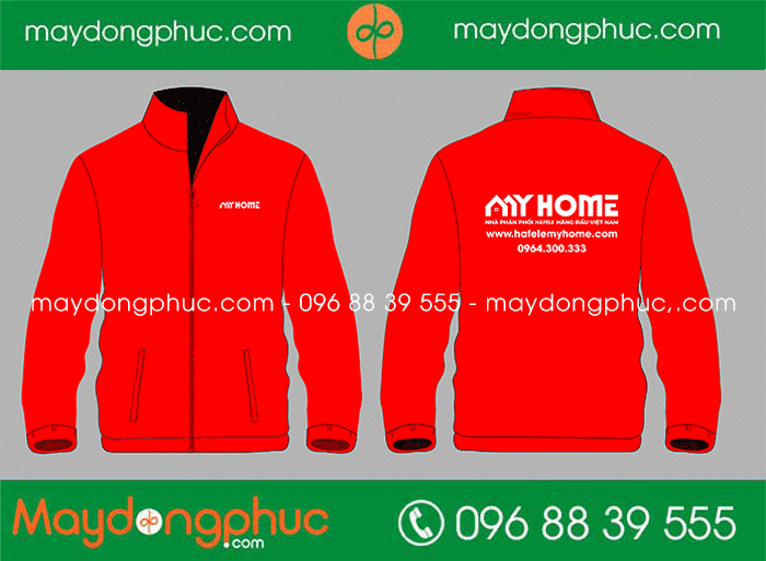 May áo khoác Công ty Amyhome | May ao khoac dong phuc