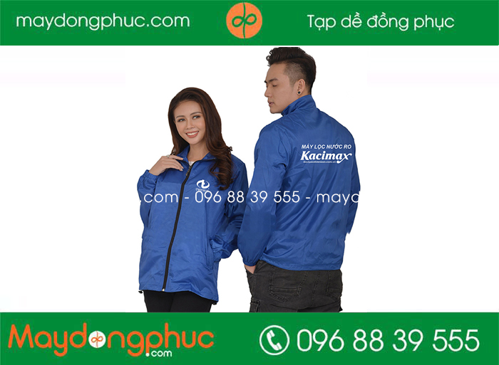 May áo khoác Máy lọc nước RO Kacimax | May ao gio dong phuc