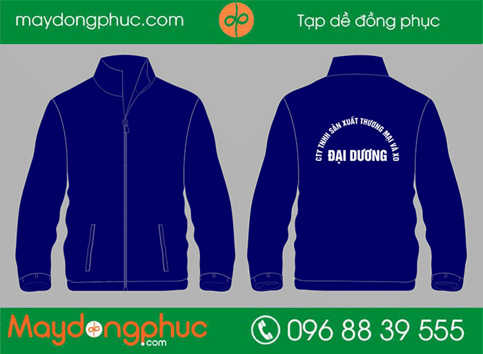 May áo khoác Công ty TNHH Phát triển thương mại & đầu tư XD Thắng Lợi | May ao khoac dong phuc