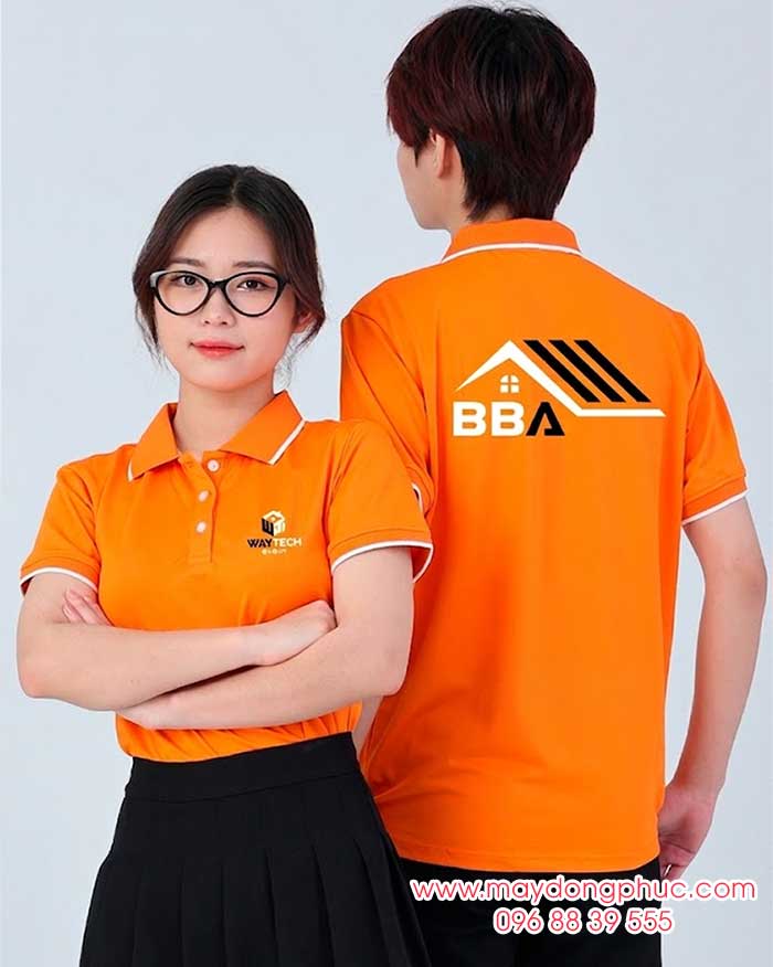 May áo phông Công ty BBA Waytech Group | May ao phong dong phuc