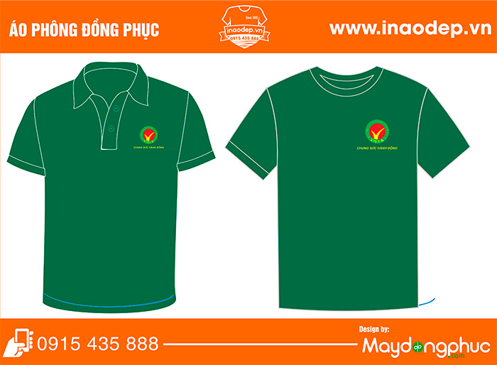 May áo phông Công ty Cổ phần Cơ kim khí Việt Á | May ao phong dong phuc