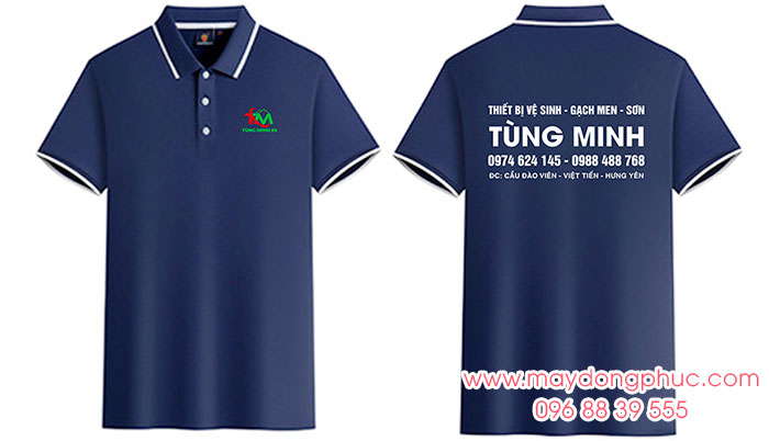 May áo phông Cửa hàng Gạch ốp lát Tùng Minh 89 | May ao phong dong phuc