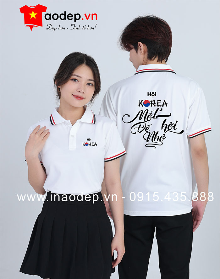 May áo phông Hội Korea Một thời để nhớ | May ao phong dong phuc