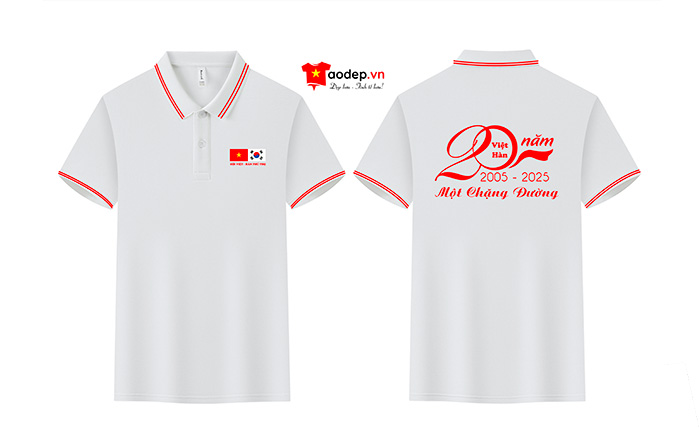 May áo phông Hội Việt - Hàn Phú Thọ - 20 năm Một chặng đường | May ao phong dong phuc