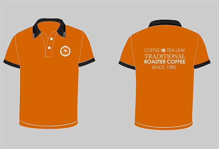 May áo phông Quán coffee Tea Leaf Traditional Roaster Coffee Since 1980 | May ao phong dong phuc