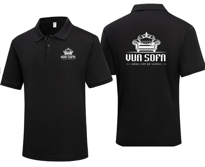 May áo phông đồng phục Vua Sofa | May ao phong dong phuc