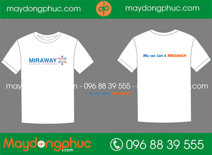 May áo phông Công ty Miraway | May ao phong dong phuc