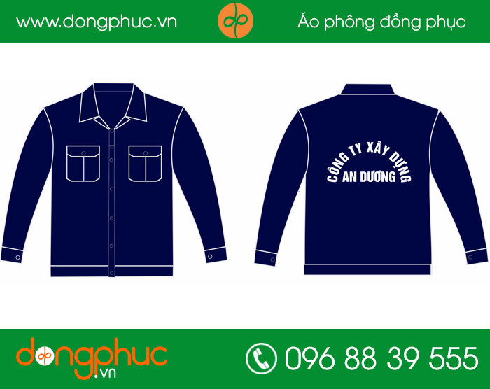 May đồng phục bảo hộ công ty An Dương | May ao cong ty